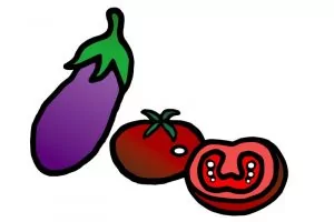  What should the dog not eat - tomato and eggplant