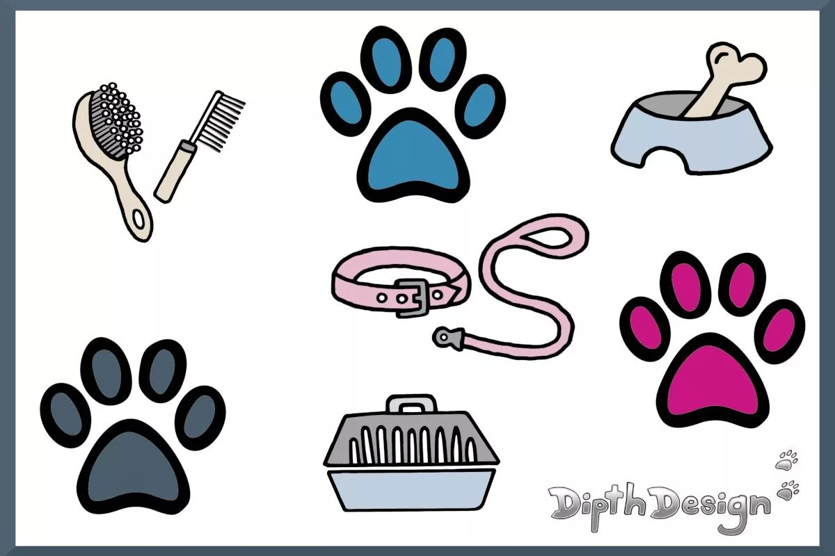 DipthDesign Dog Collar Shop Basic equipment for dogs – checklist