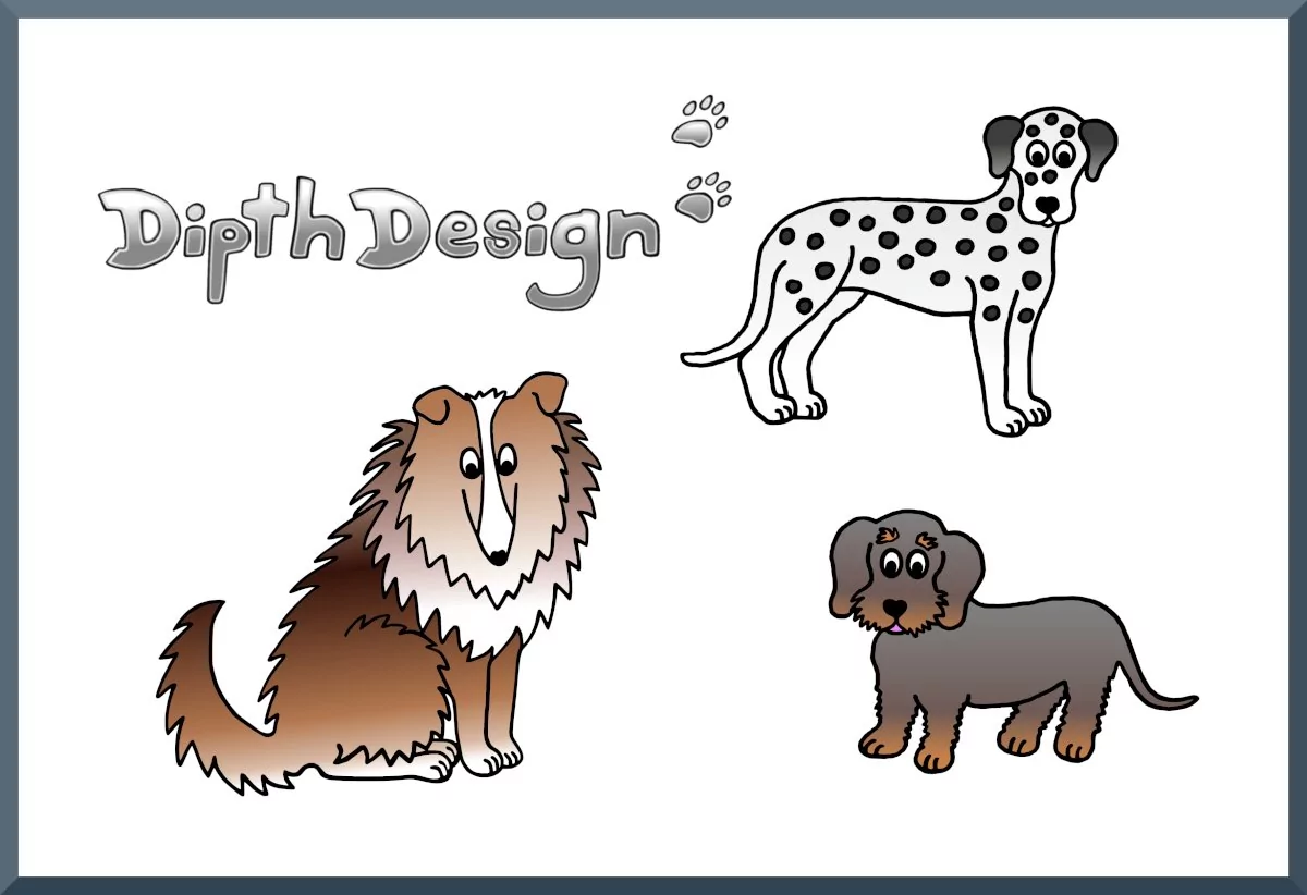 DipthDesign Design Hundehalsband Shop - Fellpflege für Hunde - Fell richtig pflegen