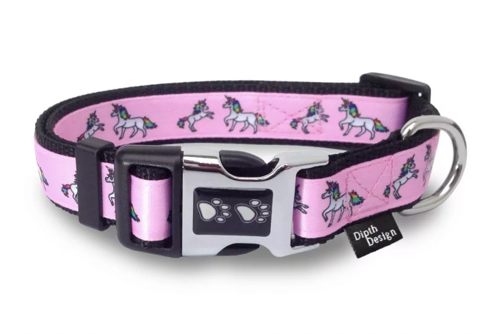 Hundehalsband Einhorn Design Hundehalsbänder